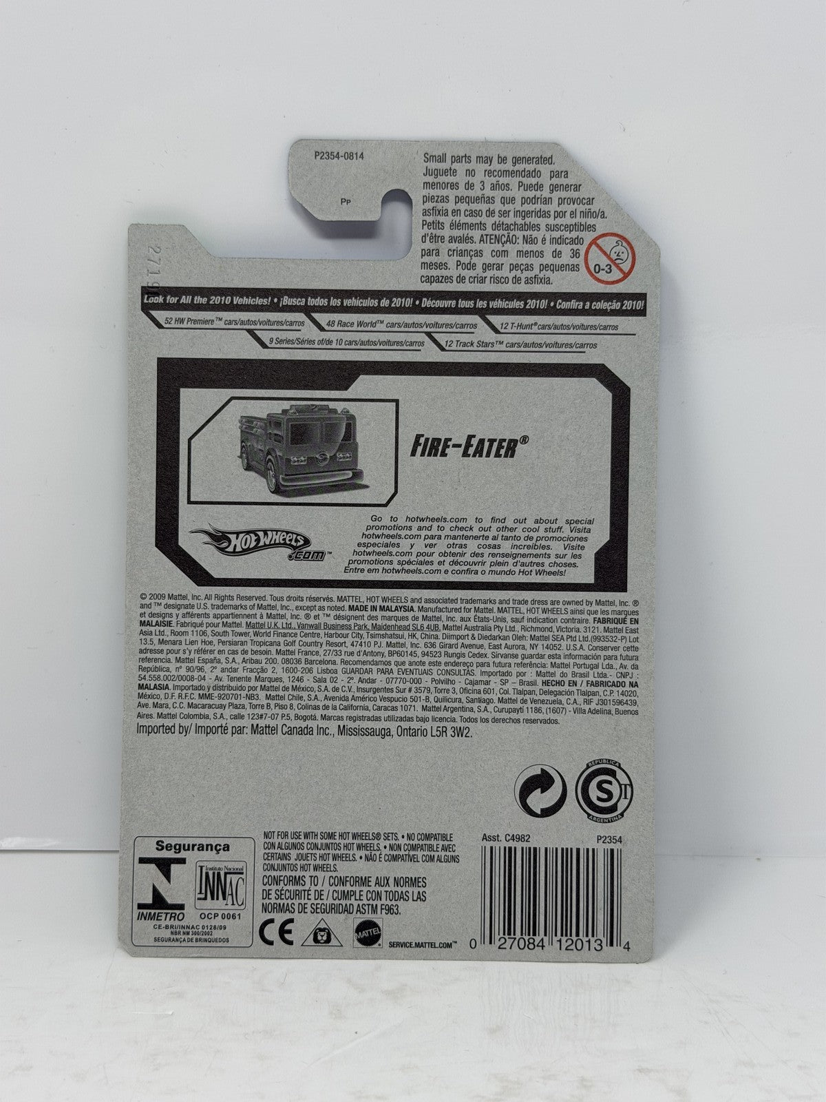 Hot Wheels Treasure Hunt Fire-Eater 1:64 Diecast Red