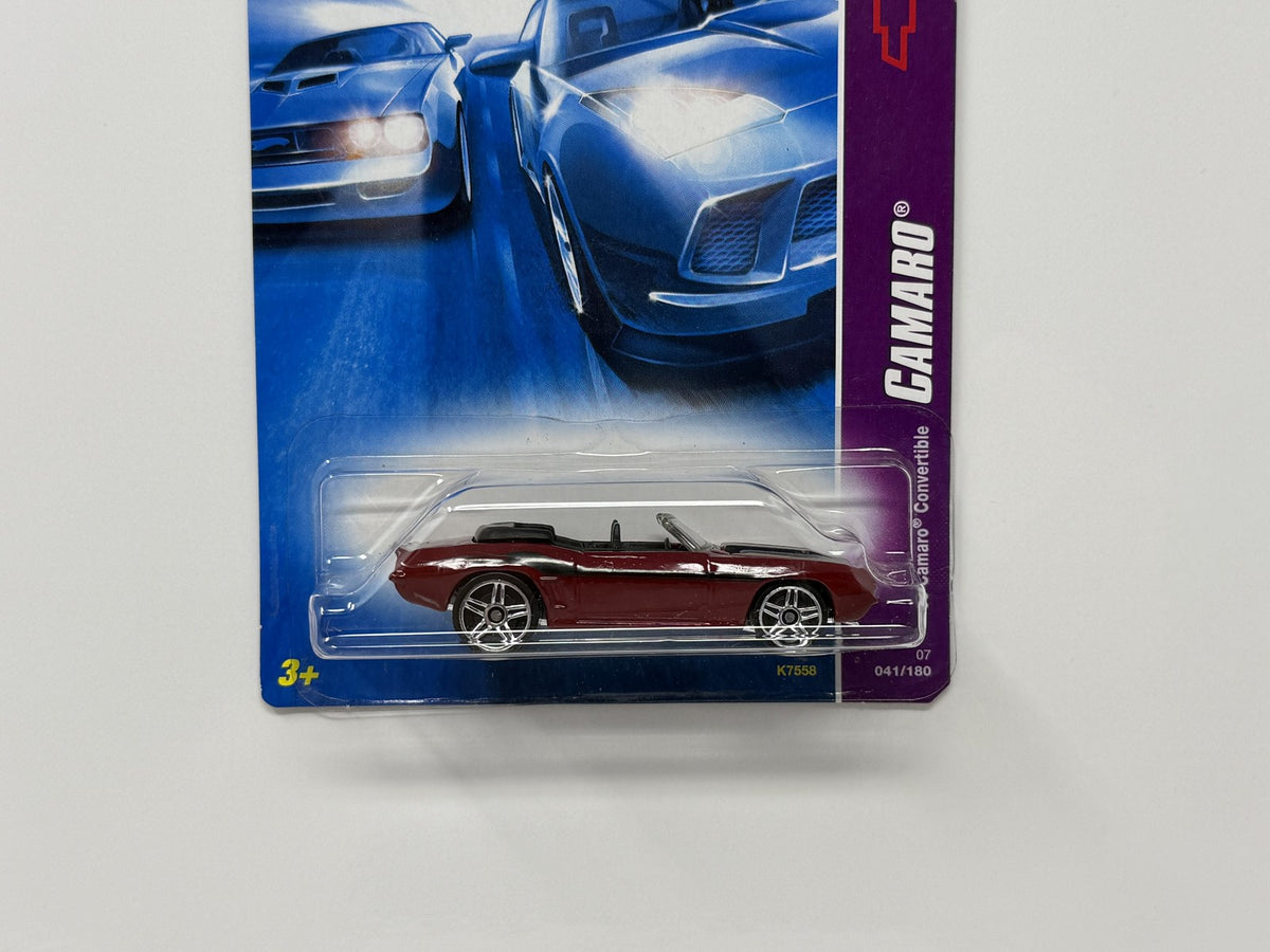 Hot Wheels 1969 Chevrolet Camaro Convertible 1:64 Diecast Red V1