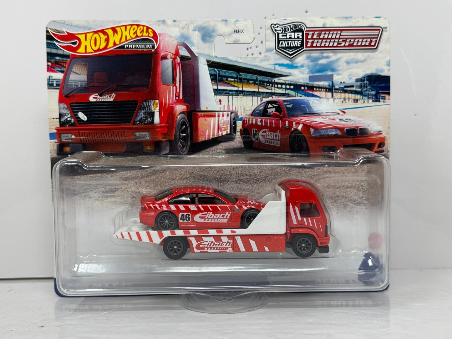 Hot Wheels Premium Team Transport #29 BMW M3 E46 & Aero Lift 1:64 Diecast