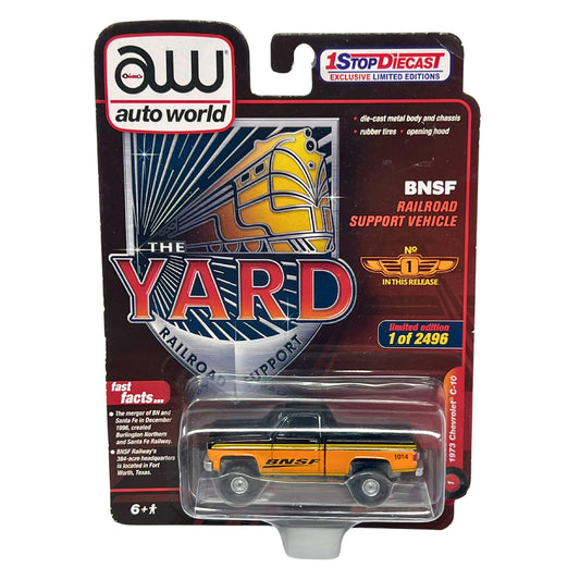 Auto World The Yard 1973 Chevrolet C-10 1:64 Diecast