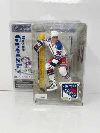 McFarlane NHL Wayne Gretzky New York Rangers Legends Series 3 Figure