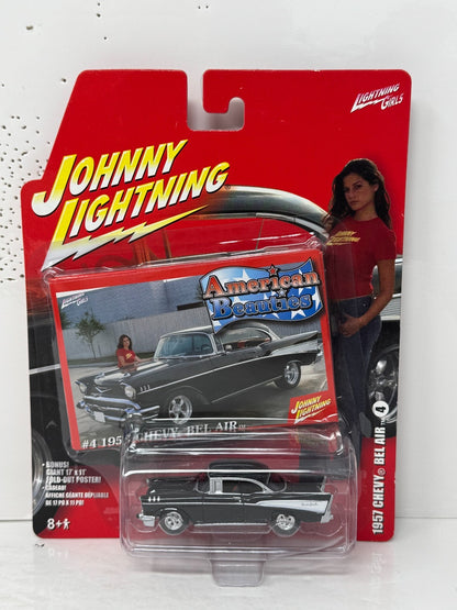 Johnny Lightning American Beauties 1957 Chevy Bel Air 1:64 Diecast