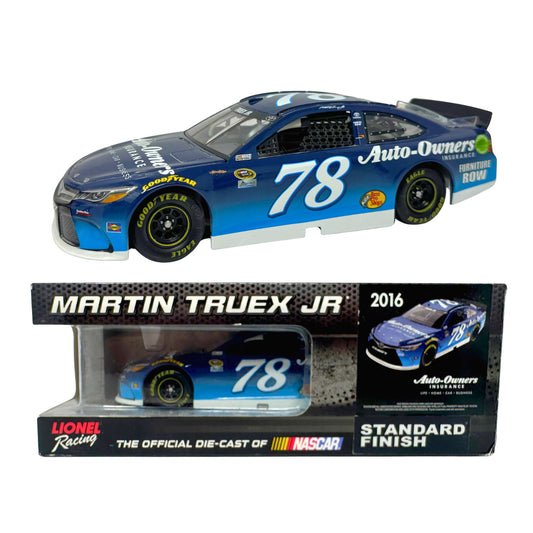 Lionel NASCAR Martin Truex Jr. #78 Auto Insurance 2016 Toyota Camry 1:24 Diecast
