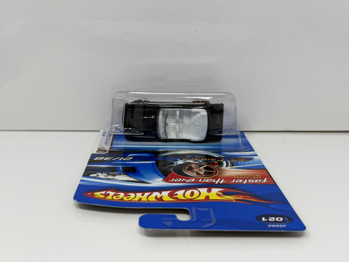 Hot Wheels 2006 First Editions 1969 Chevrolet Camaro FTE 1:64 Diecast Black