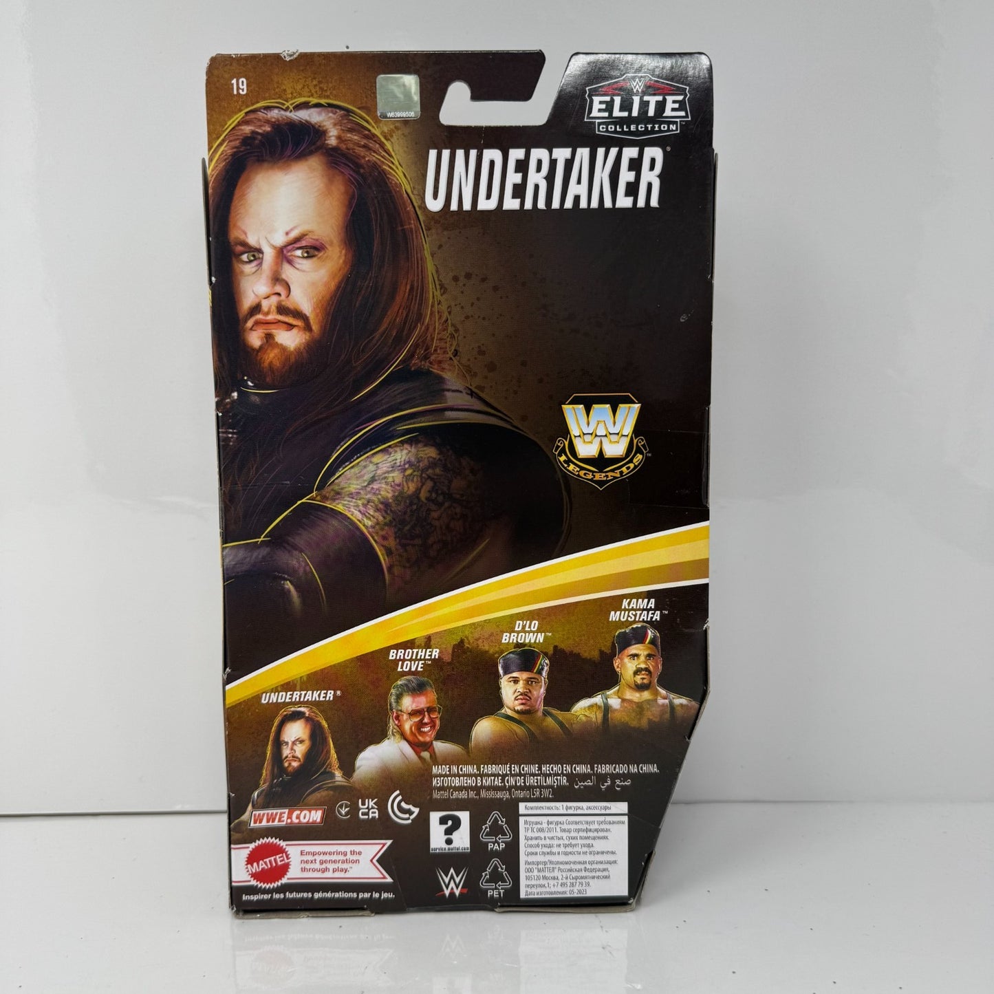 Mattel WWE Legends Series 19 Undertaker Action Figure