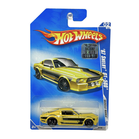 Hot Wheels Muscle Mania 1967 Shelby GT500 1:64 Diecast Factory Sealed