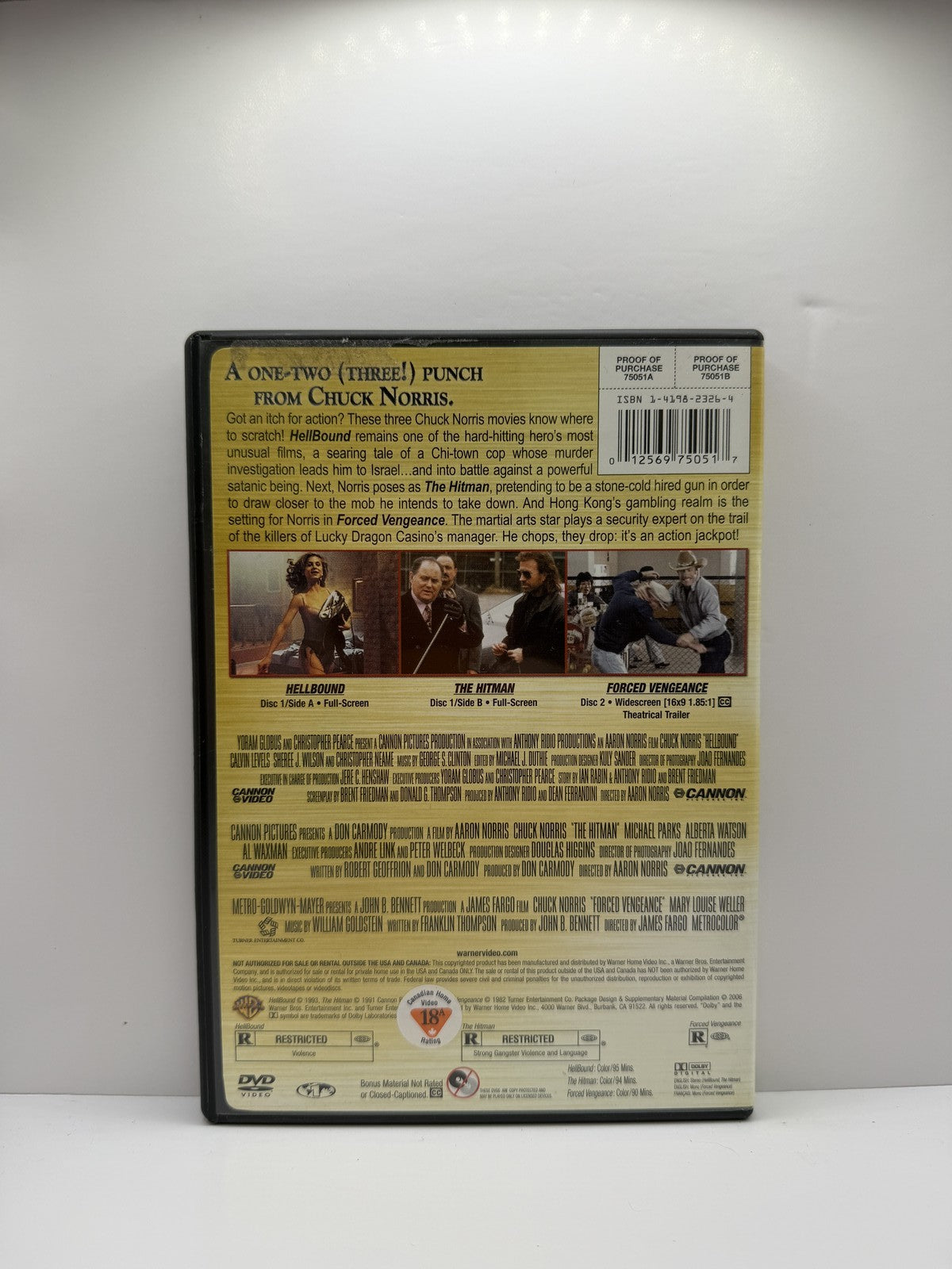 Chuck Norris Triple Feature (DVD) Chuck Norris Action