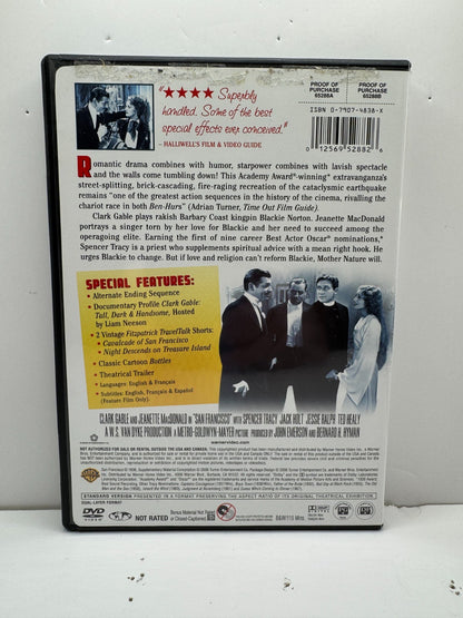 San Francisco (DVD) Clark Gable Drama
