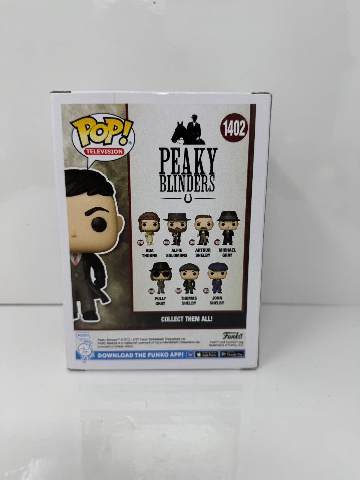 Funko Pop! Television Peaky Blinders #1402 Thomas Shelby Vinyl Figure