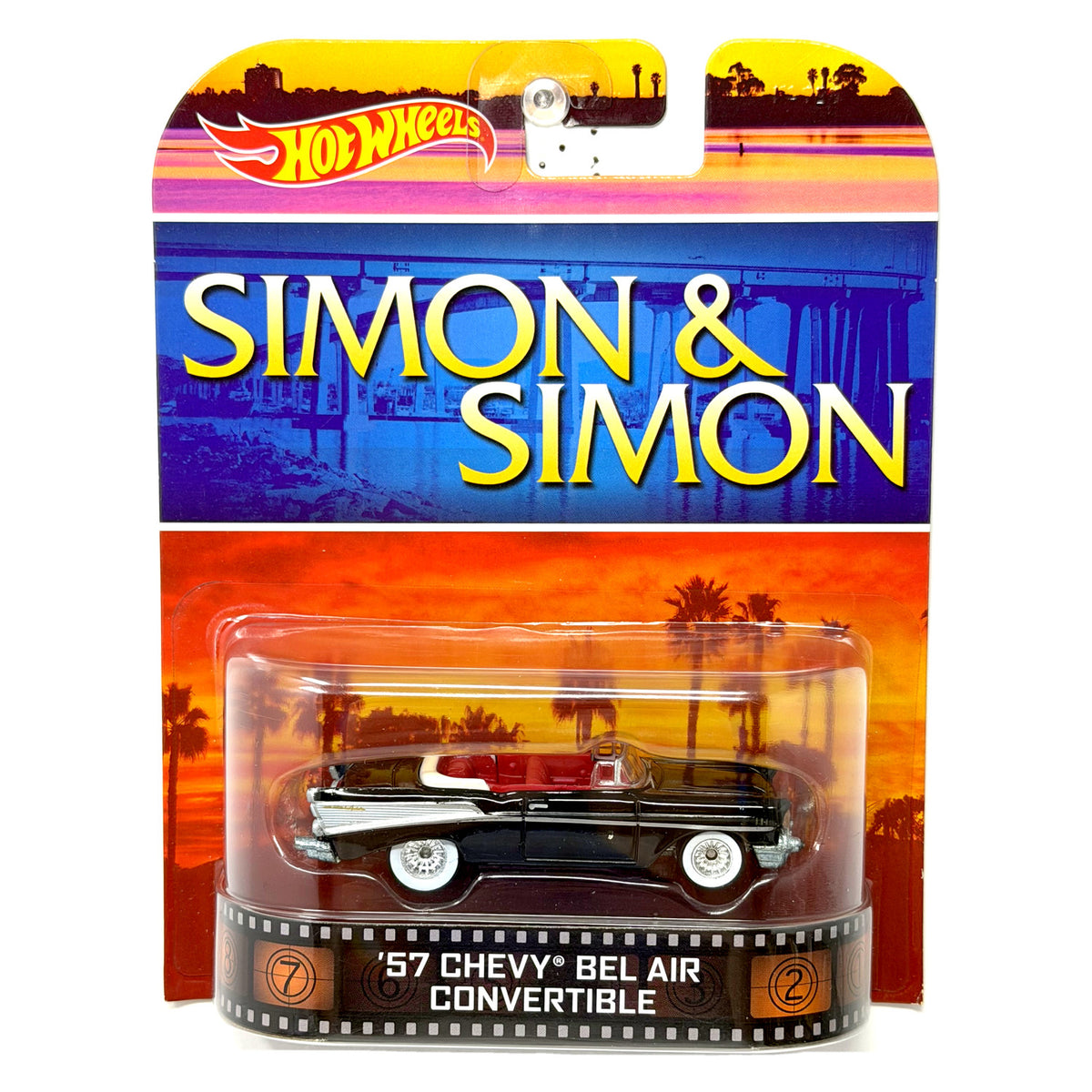 Hot Wheels Retro Entertainment Simon & Simon 1957 Chevy Bel Air 1:64 Diecast