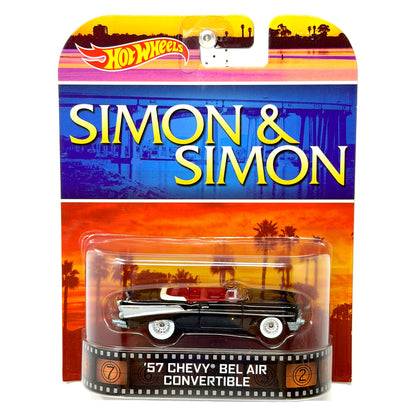 Hot Wheels Retro Entertainment Simon & Simon 1957 Chevy Bel Air 1:64 Diecast