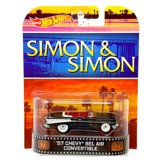 Hot Wheels Retro Entertainment Simon & Simon 1957 Chevy Bel Air 1:64 Diecast