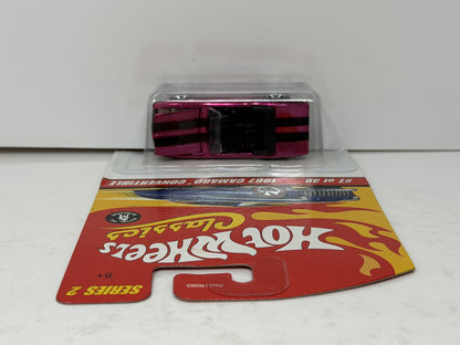 Hot Wheels Classics Series 2 1967 Camaro Convertible 1:64 Diecast Pink