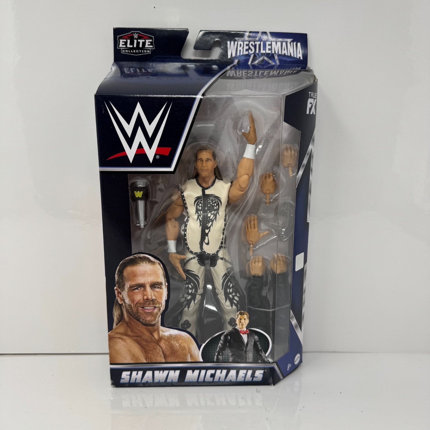 Mattel WWE Elite Collection WrestleMania Shawn Michaels Action Figure