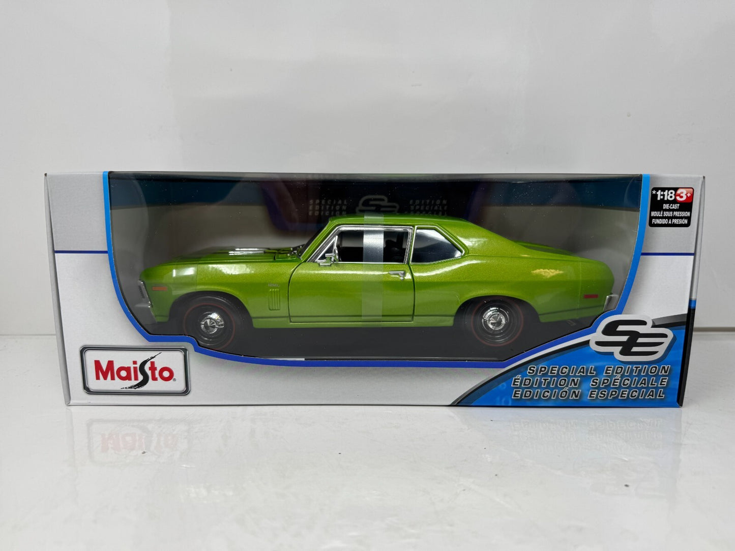 Maisto 1970 Chevrolet Nova SS Coupe Special Edition 1:18 Diecast
