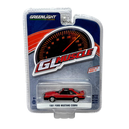 Greenlight GL Muscle 1981 Ford Mustang Cobra 1:64 Diecast