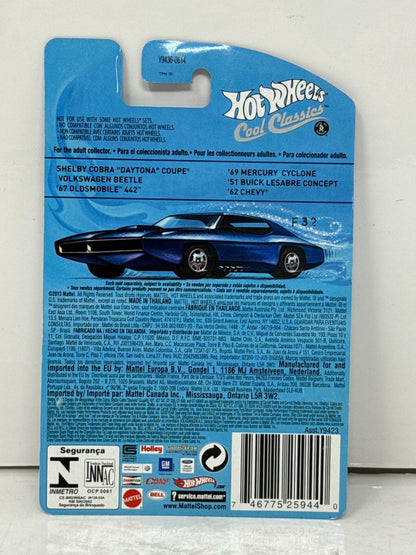Hot Wheels Cool Classics Shelby Cobra Daytona Coupe Spectrafrost 1:64 Diecast