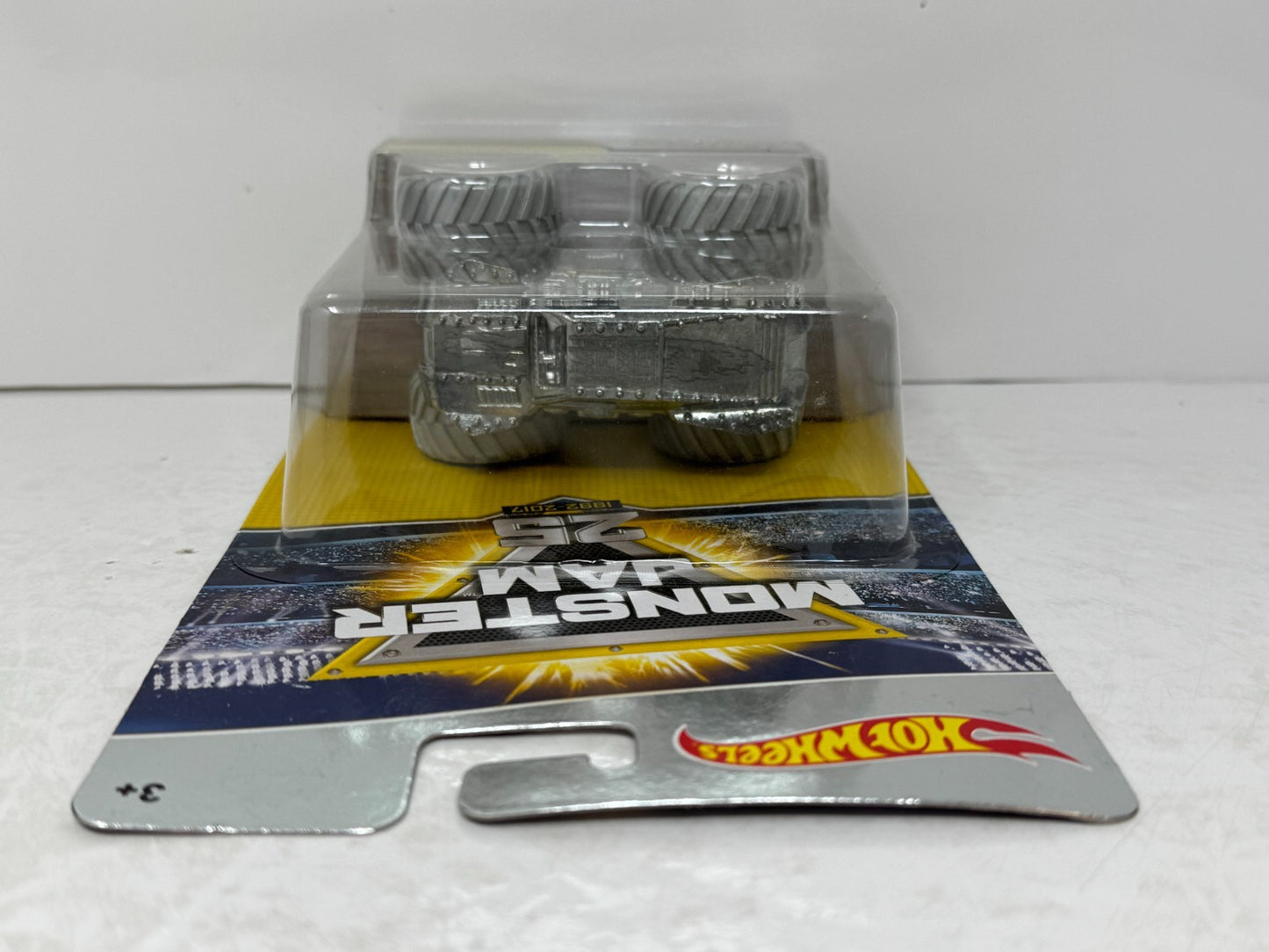 Hot Wheels Monster Jam 25th Anniversary Max-D Silver Collection 1:64 Diecast