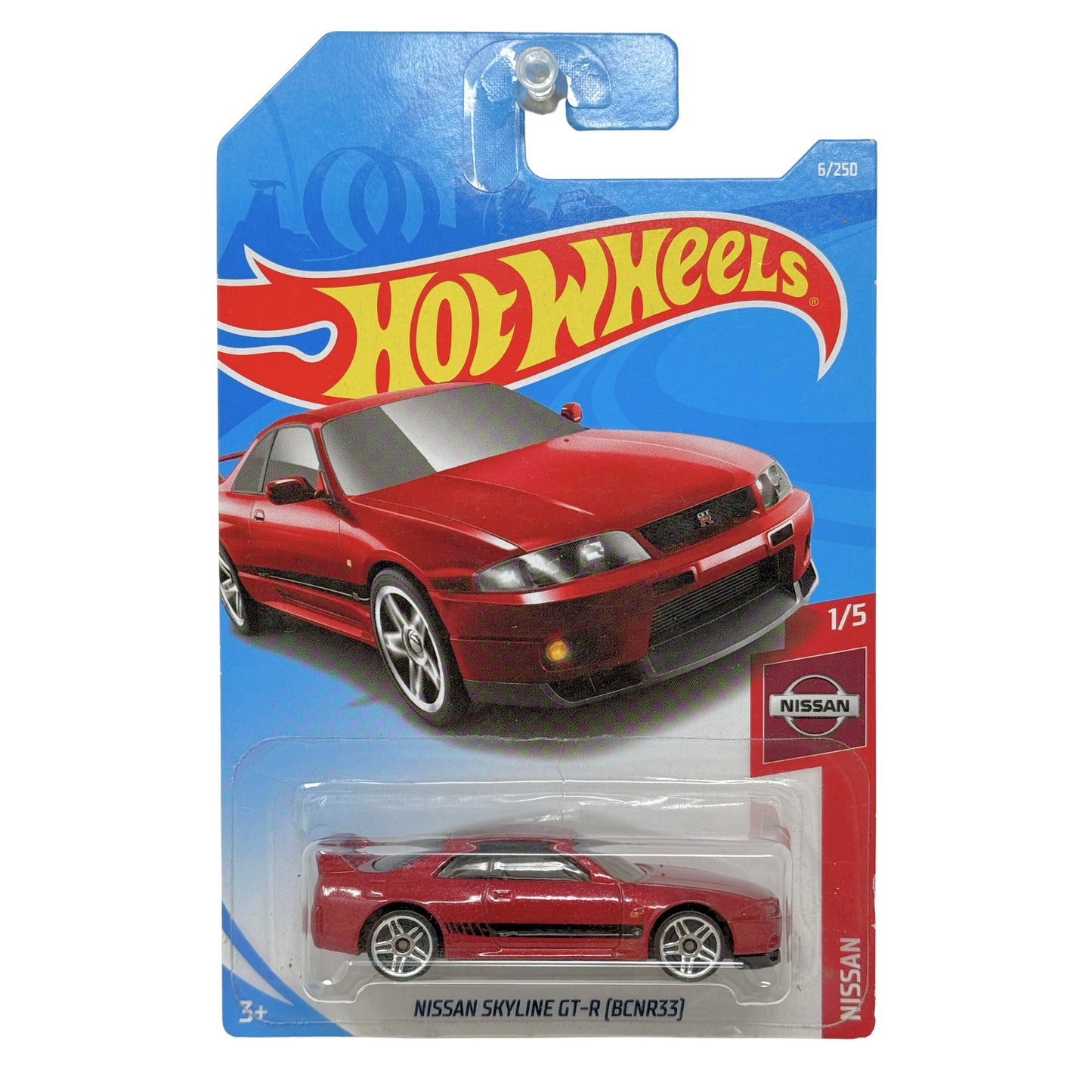 Hot Wheels Nissan Skyline GT-R BCNR33 1:64 Diecast