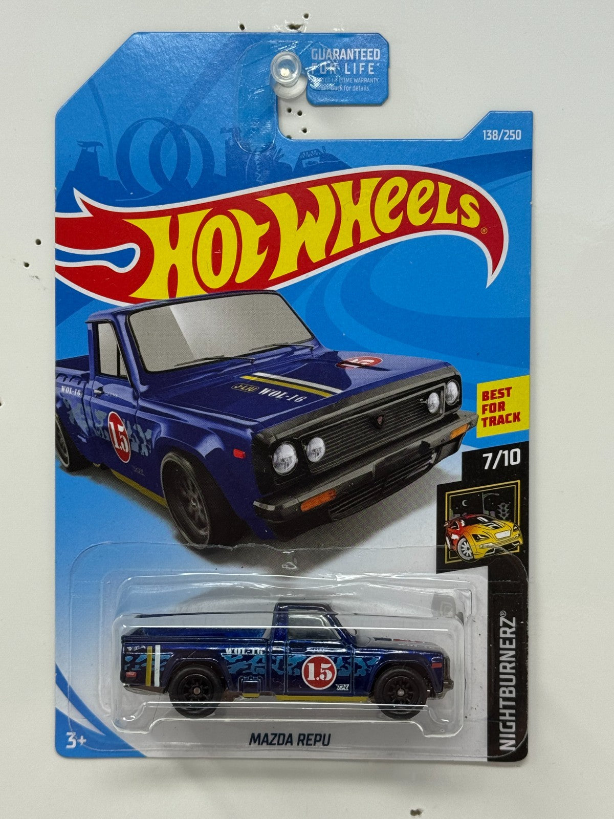 Hot Wheels Super Treasure Hunt Mazda Repu Pickup 1:64 Diecast