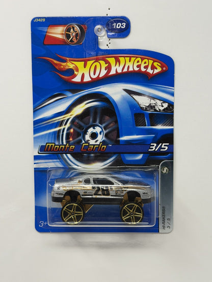 Hot Wheels Hi-Rakers Monte Carlo 1:64 Diecast White