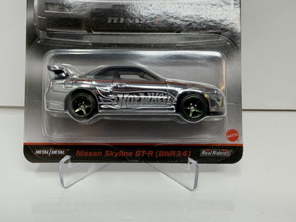 Hot Wheels RLC Red Line Club Nismo Nissan Skyline GT-R BNR34 1:64 Diecast