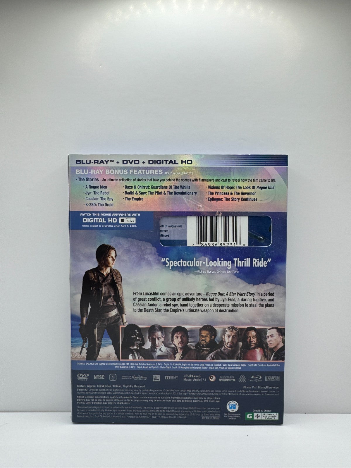 Rogue One A Star Wars Story (Blu-ray) Star Wars Sci-Fi