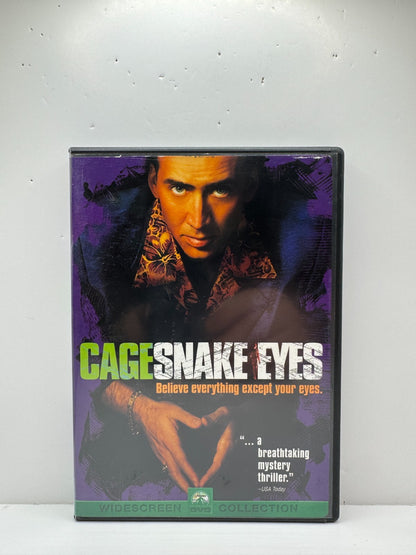 Snake Eyes (DVD) Nicolas Cage Thriller