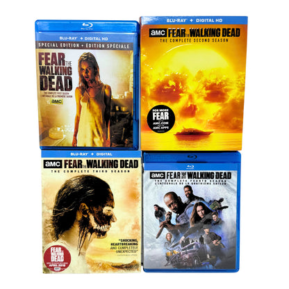 Fear the Walking Dead Seasons 1-4 (Blu-ray) Kim Dickens Horror TV Set
