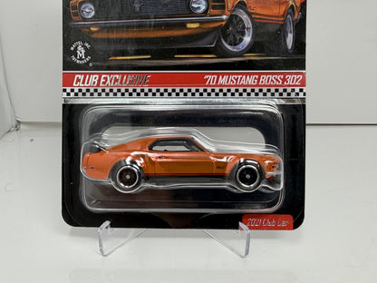 Hot Wheels RLC Red Line Club 2021 Club 1970 Ford Mustang Boss 302 1:64 Diecast