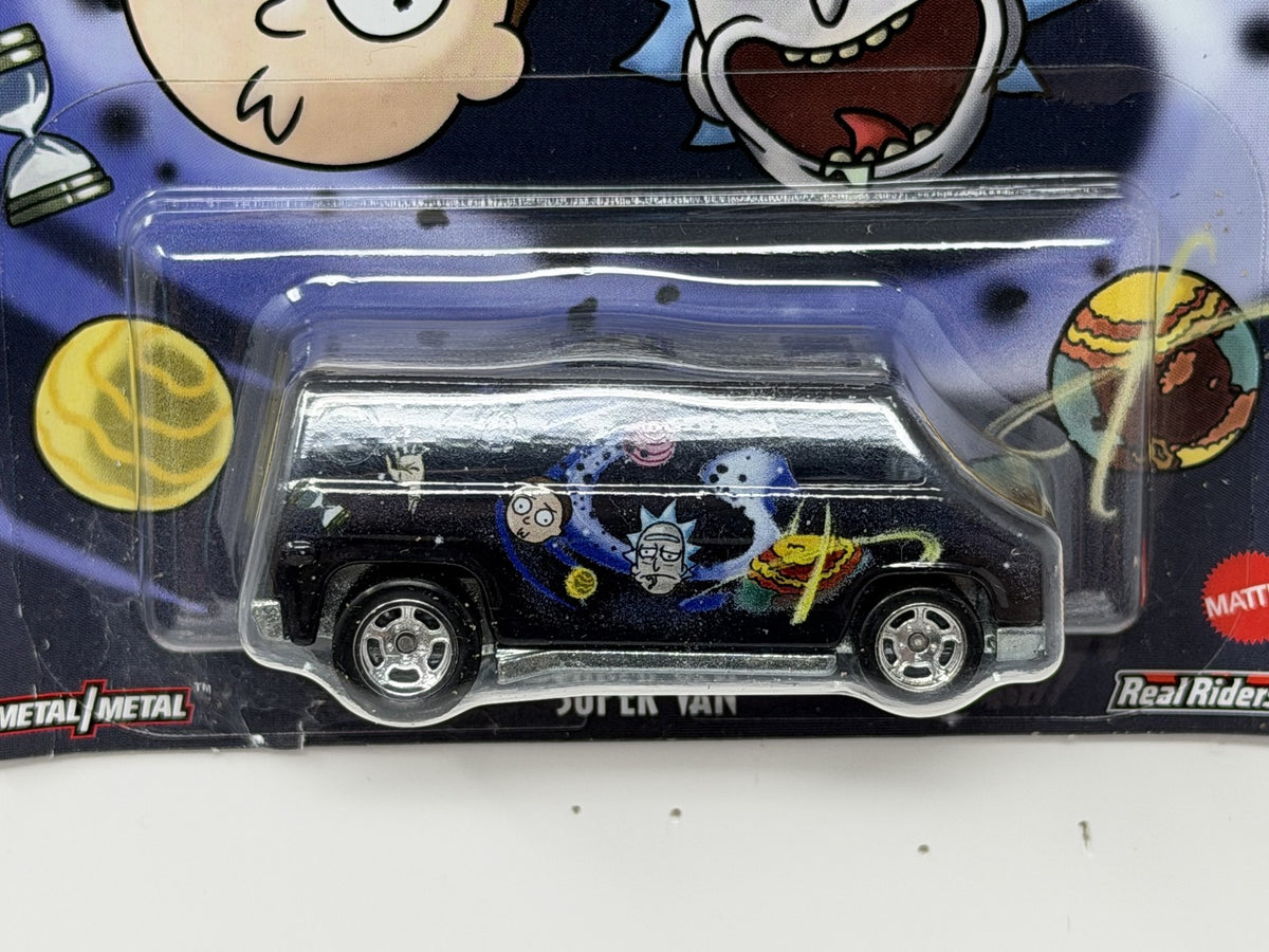 Hot Wheels Premium Rick and Morty Super Van 1:64 Real Riders