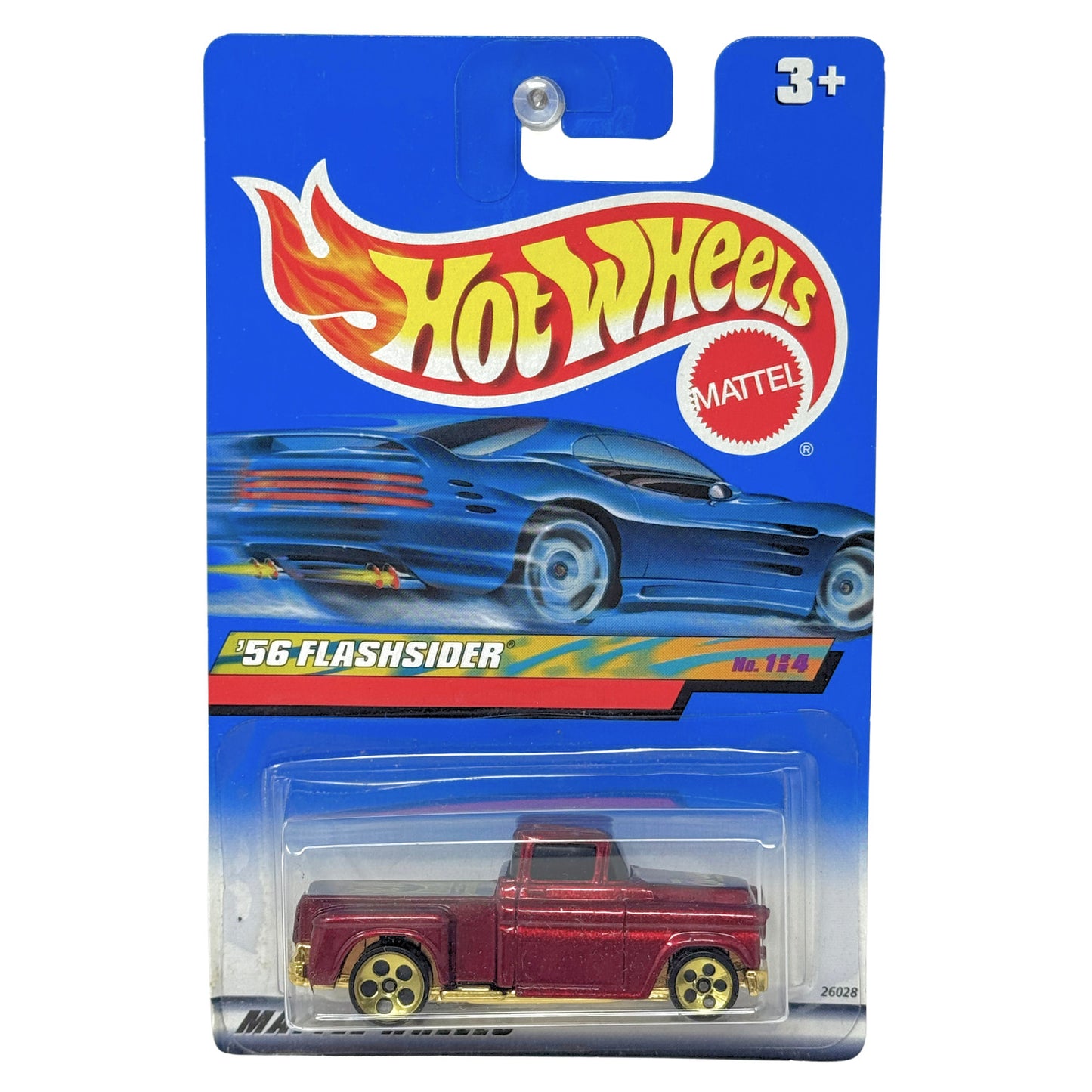 Hot Wheels 1990s Release 1956 Flashsider 1:64 Diecast V2