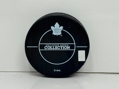 Frederik Andersen Toronto Maple Leafs Signed NHL Autograph Puck Silver Auto