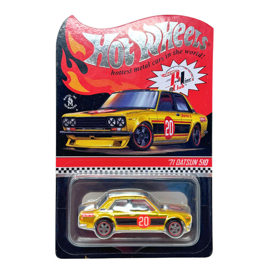 Hot Wheels RLC Red Line Club 1971 Datsun 510 1:64 Diecast