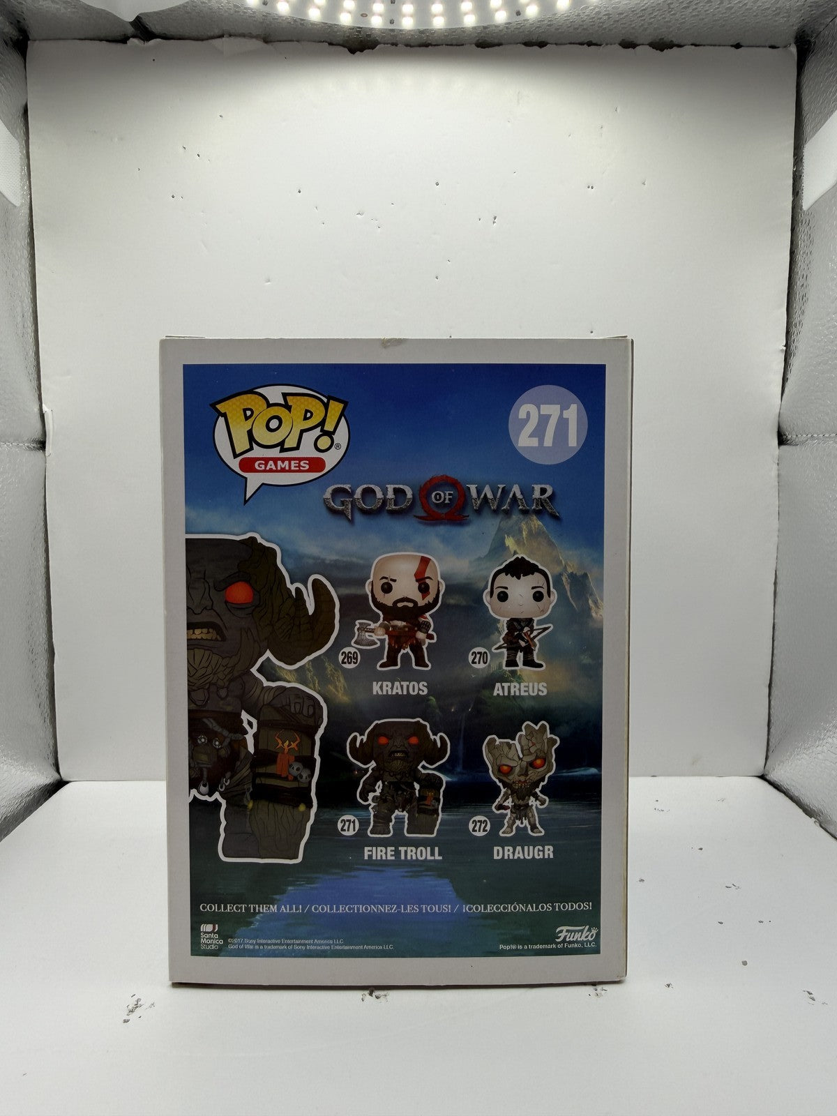 Funko Pop! Games God of War #271 Fire Troll Playstation Vinyl Figure