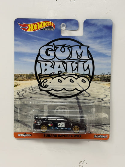 Hot Wheels Premium Gum Ball 3000 Subaru Impreza WRX 1:64 Diecast