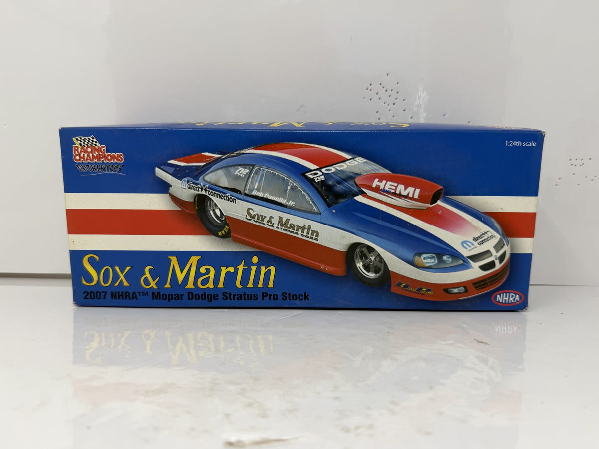 Racing Champions NHRA Sox & Martin 2007 Dodge Stratus Pro Stock 1:24 Diecast