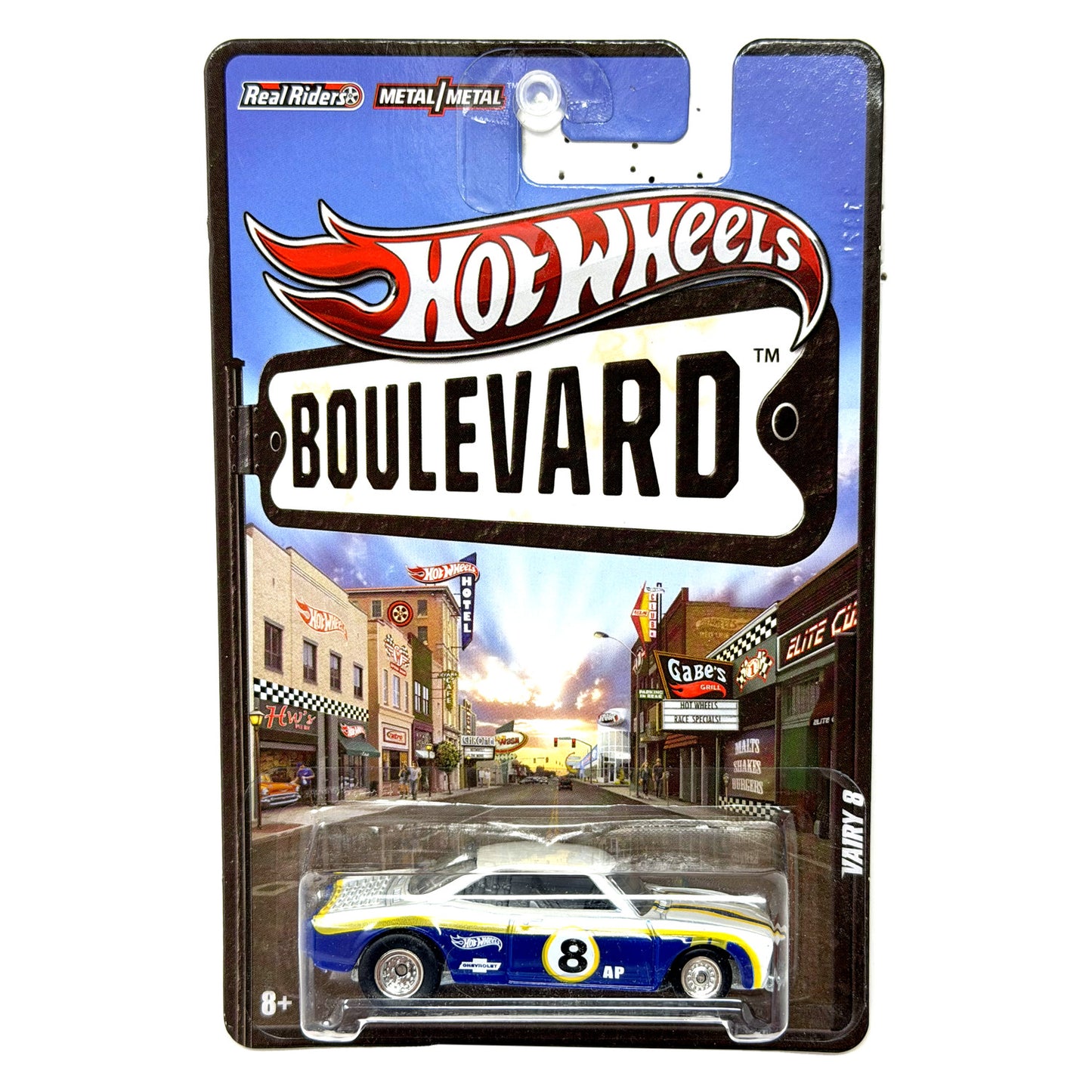 Hot Wheels Boulevard Vairy 8 1:64 Diecast Real Riders