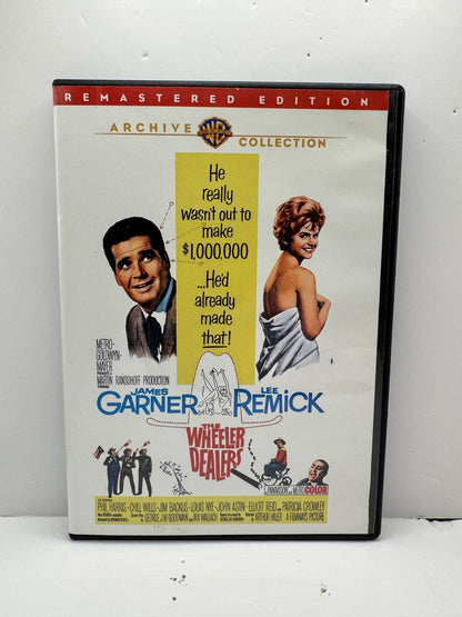 The Wheeler Dealers (DVD) James Garner Comedy