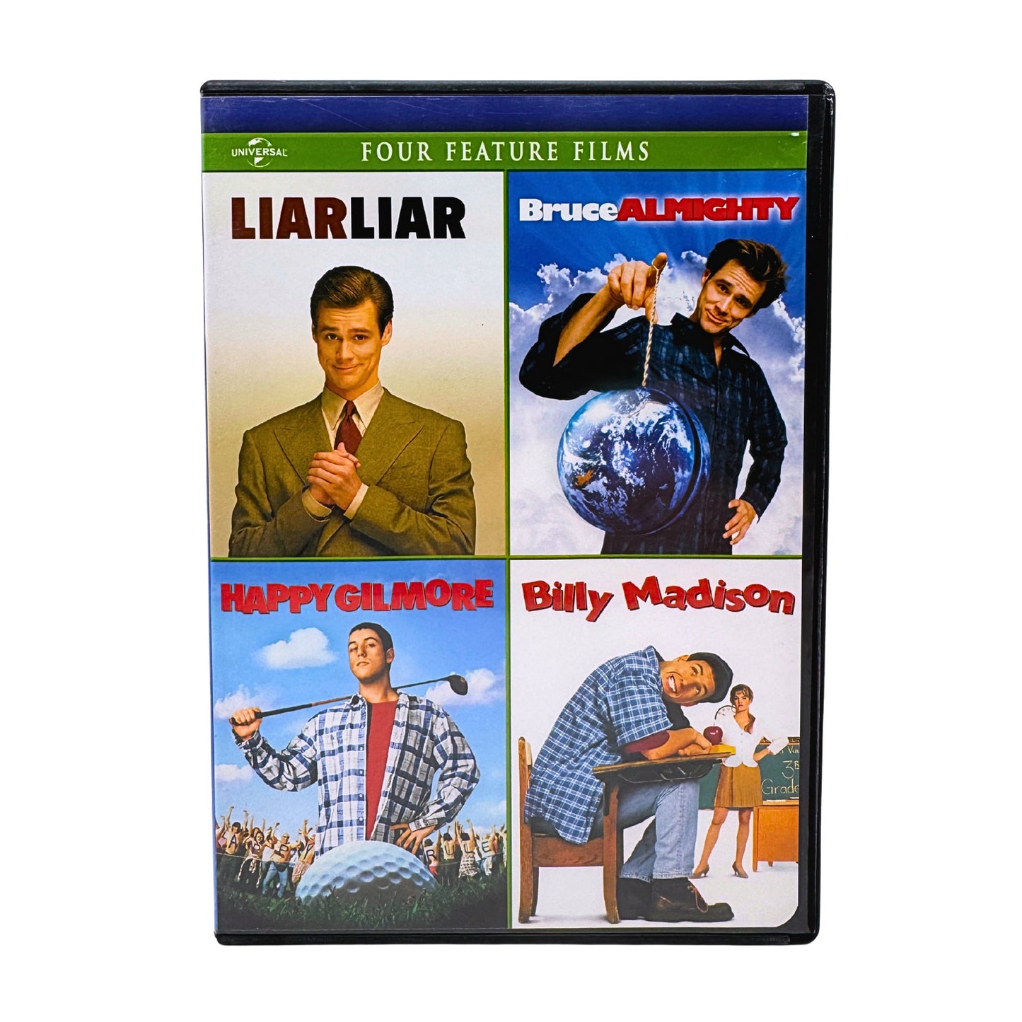 Liar Liar / Bruce Almighty / Happy Gilmore / Billy Madison (DVD) Comedy