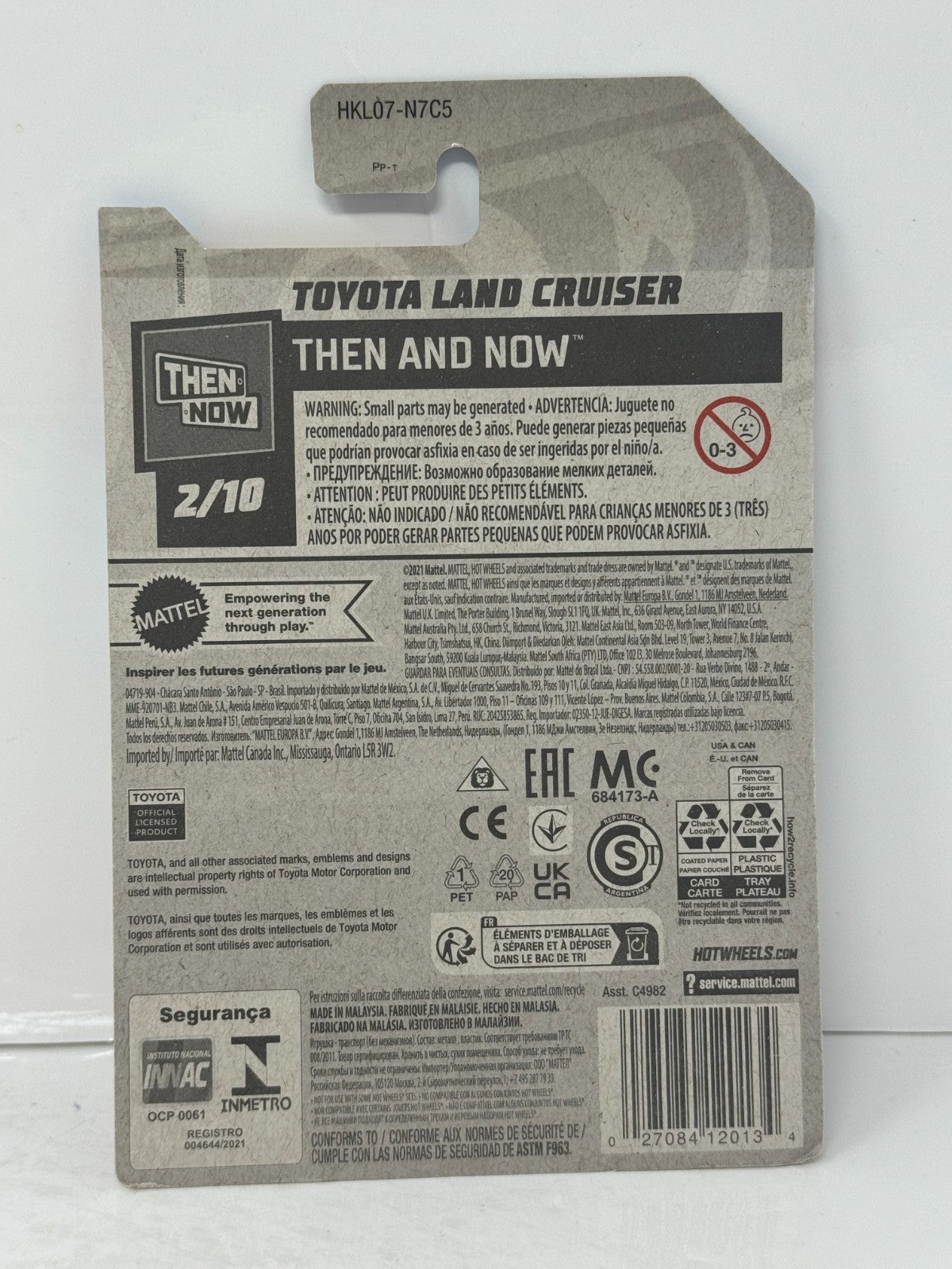 Hot Wheels Treasure Hunt Toyota Land Cruiser 1:64 Diecast