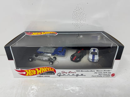 Hot Wheels Premium Jay Leno's Garage 4-Pack Collector Diorama Set 164 Diecast