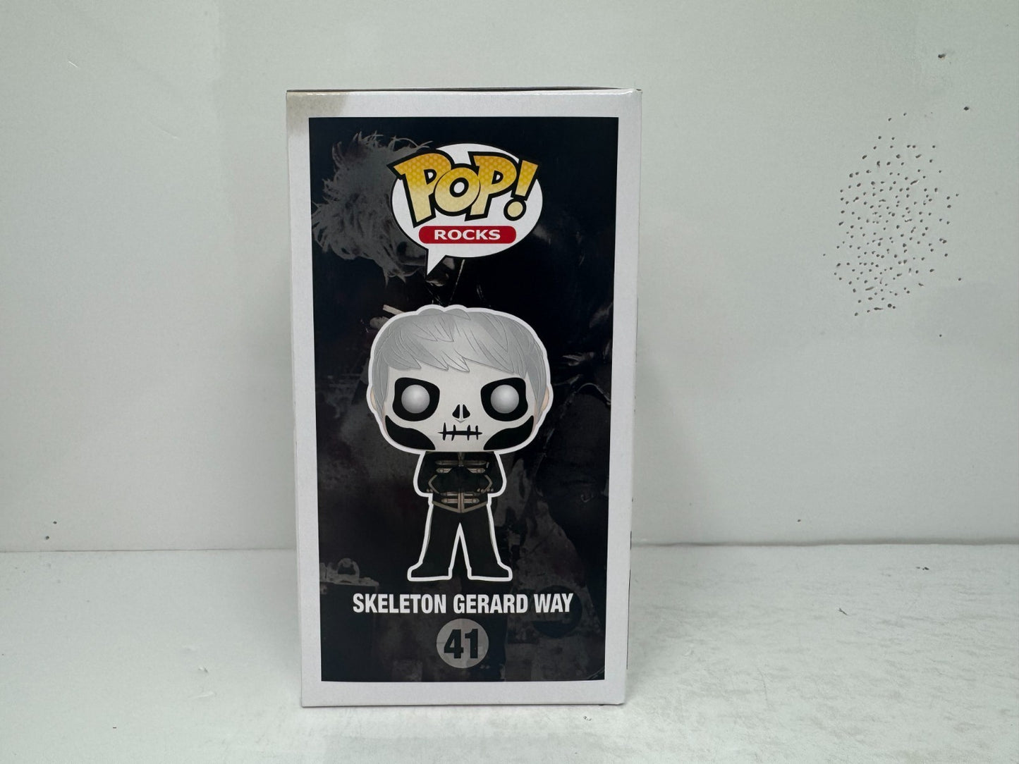 Funko Pop! Rocks MCR Skeleton Gerard Way #41 Hot Topic Exclusive Vinyl Figure
