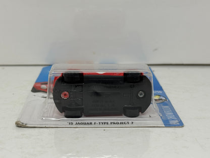 Hot Wheels Showroom 2015 Jaguar F-Type Project 7 1:64 Diecast Red