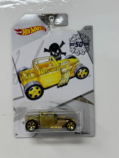 Hot Wheels Larry Wood 50th Anniversary Bone Shaker 1:64 Diecast