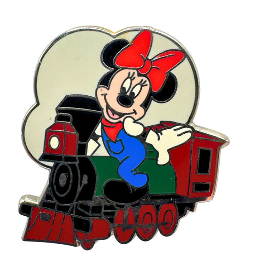 Disney Minnie Mouse Train Engineer Locomotive Trading Pin DC2S2