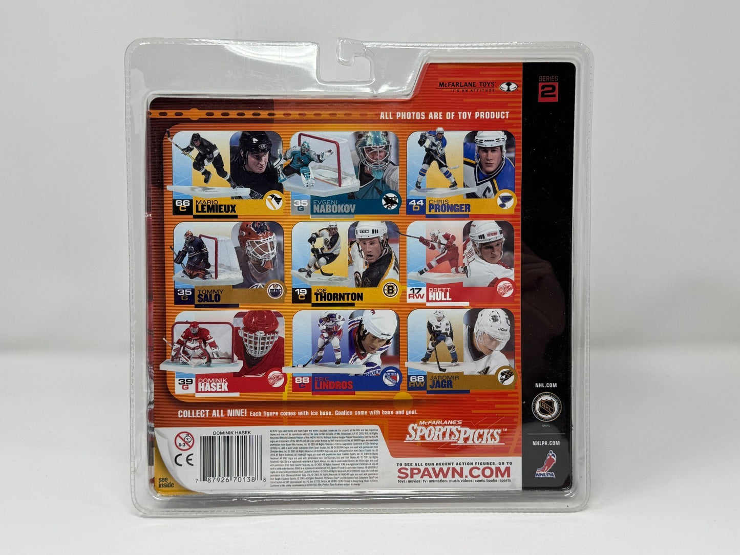 McFarlane NHL Dominik Hasek Detroit Red Wings Series 2 CHASE Figure