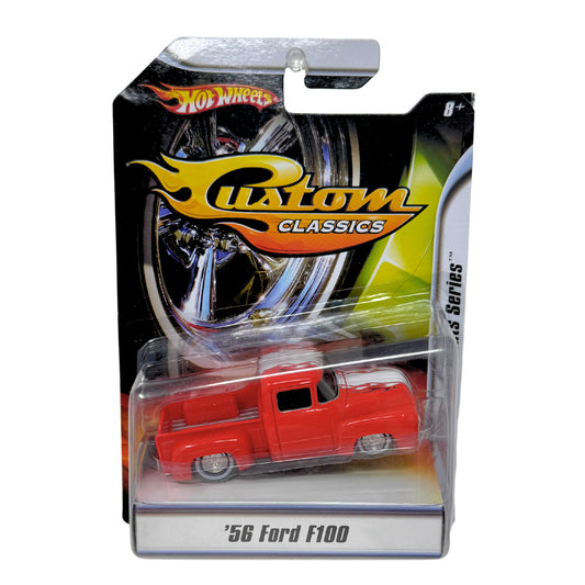 Hot Wheels Custom Classics 1956 Ford F100 Pickup Fresh Paint 1:50 Diecast
