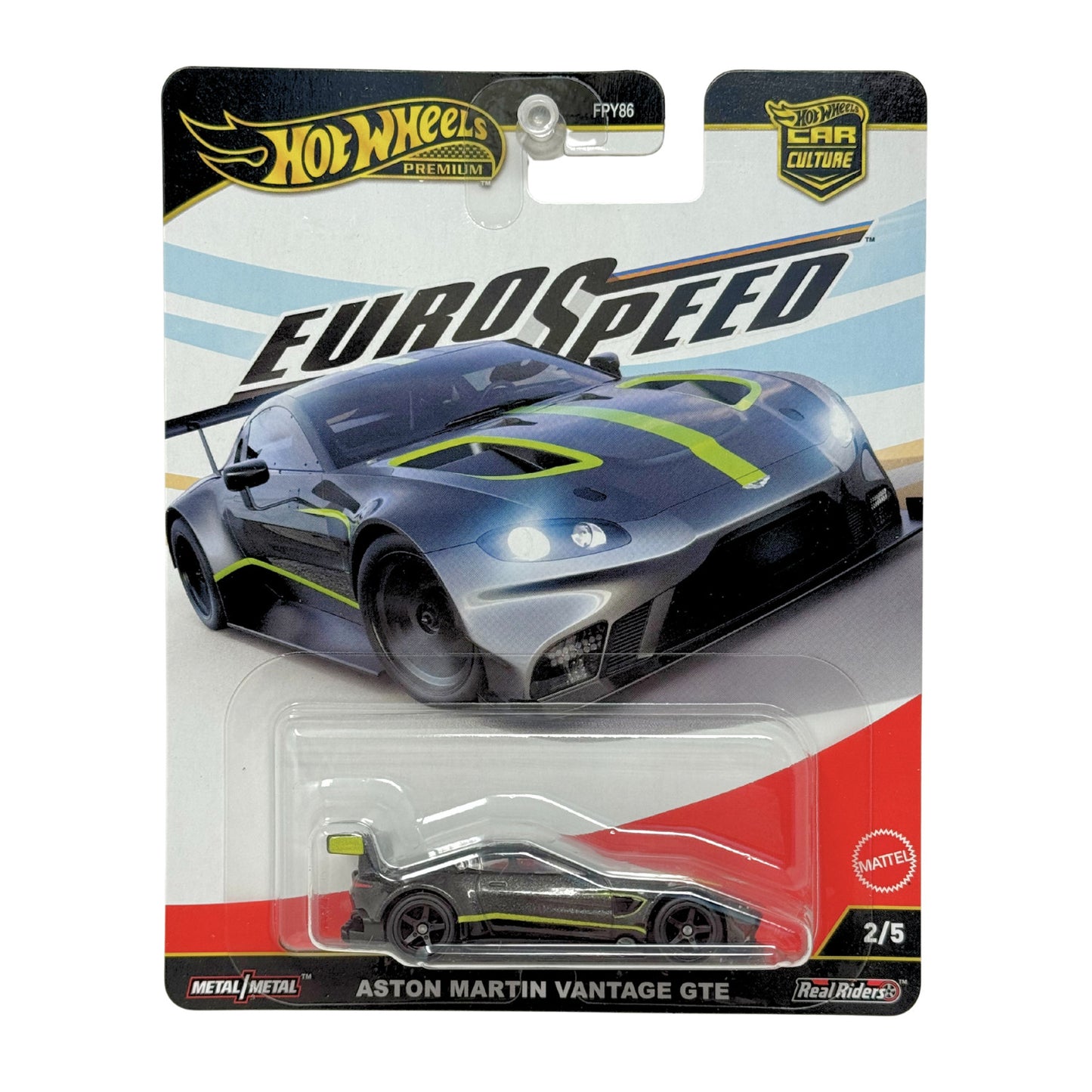Hot Wheels Premium EuroSpeed Aston Martin Vantage GTE 1:64 Diecast