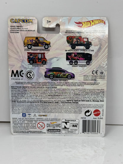 Hot Wheels Street Fighter V Honda Odyssey 1:64 Diecast Real Riders